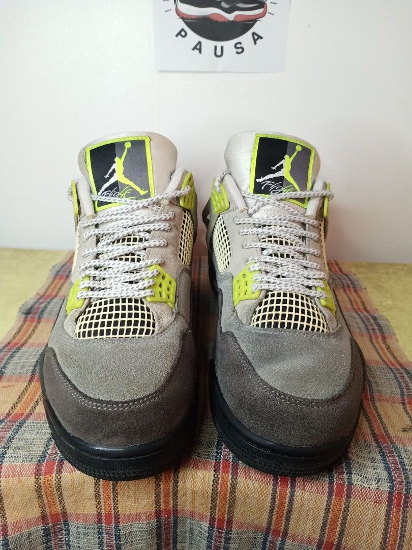 Jordan 4 "95 Neon" sz 9.5 (Category: Sneakers) located in General Santos City (Dadiangas). Submitted by michaelmp2026 (Listing ID 1449790850, Image 3). Description: - Jordan 4 "95 Neon" - Size: US 9.5 - Ideal for sneaker collectors .