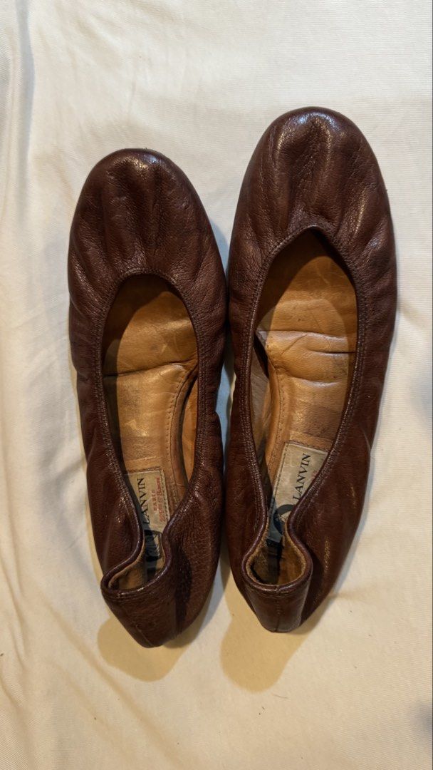 Lanvin flats (Category: Flats & Sandals) located in Cainta. Submitted by _matchabby (Listing ID 1449886260, Image 2). Description: replaced sole.