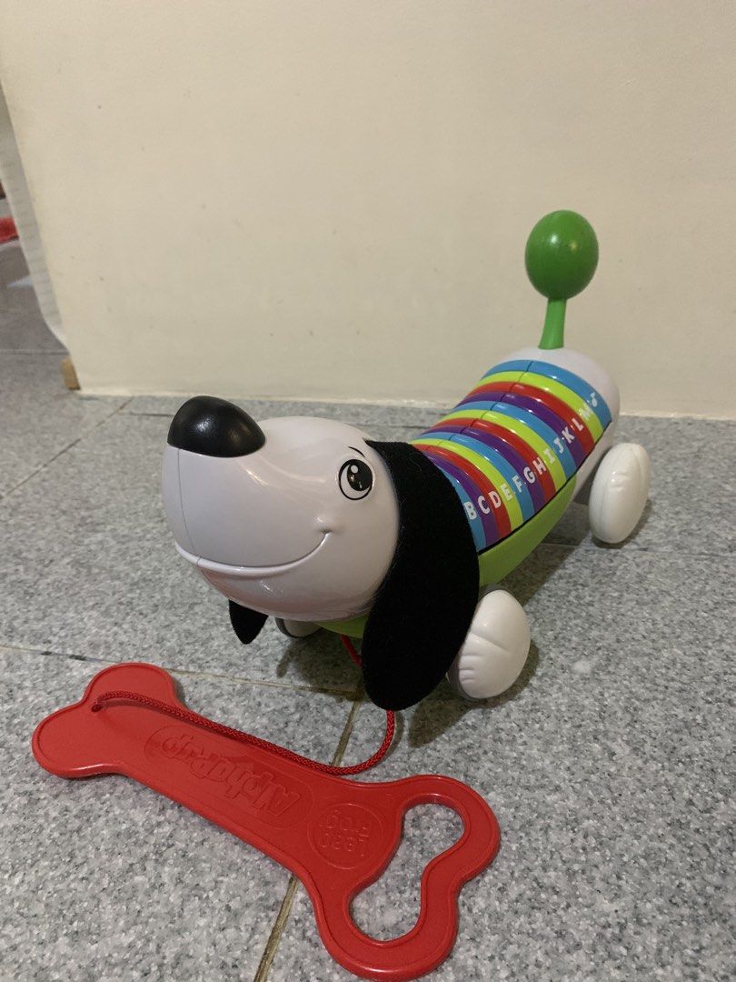 Leapfrog Dog (Category: Infant Playtime) located in San Fernando. Submitted by carirenzooi (Listing ID 1449939861, Image 1). Description: Battery Operated Working.