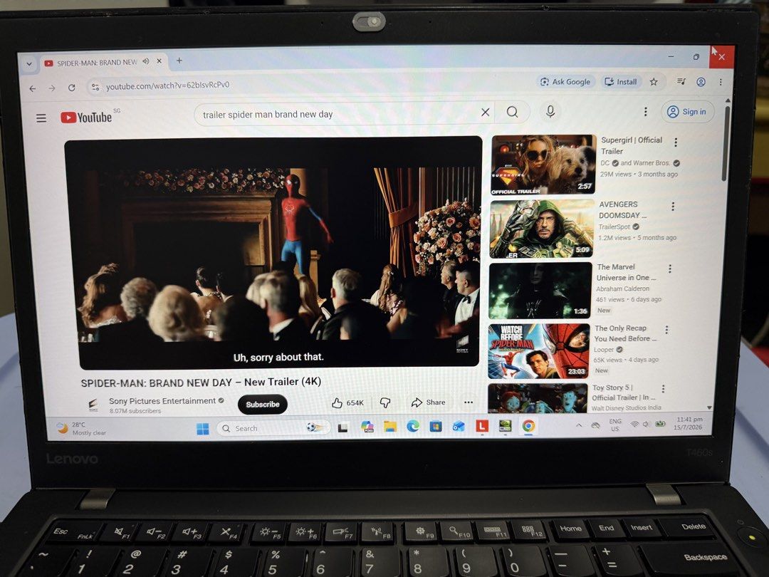 Lenovo Thinkpad T460s Ultrabook Intel Core i7510330923658792962