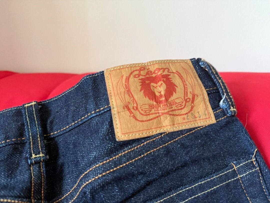 Leon Denim LD001XX Jeans (Category: Jeans) located in Pasig City. Submitted by founditatthegrove (Listing ID 1449870217, Image 1). Description: Leon Denim LD001XX Jeans in Slim Fit 14 oz. Leon Denim is a local, handmade, clothing brand that specializes in selvedge denim. This is a great piece made from Japanese selvedge denim that would last a lifetime and age beautifully the more it’s worn. The jeans are used. Size 28 waistline. Brand new these 