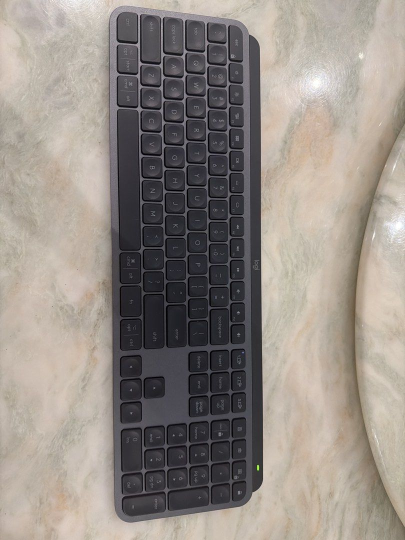Logitech MX Keys Advanced Wireless Illuminated Keyboard Graphite510056521375436801