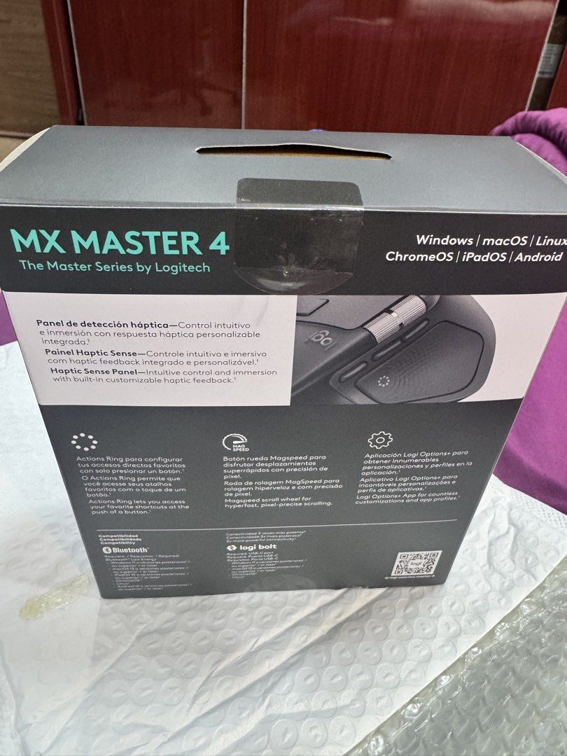 Logitech MX Master 4 Wireless Mouse510195331194562561