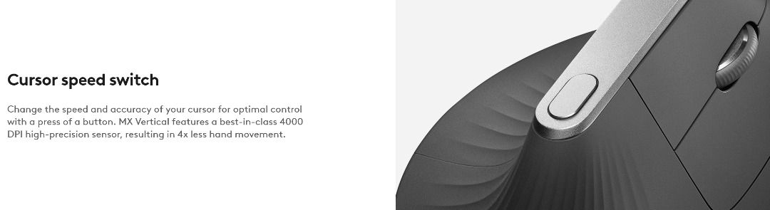 Logitech MX Vertical Advanced Ergonomic Mouse510572307311513603