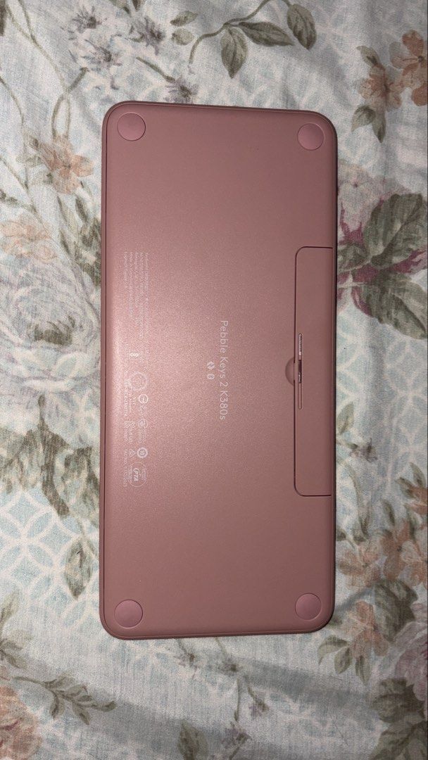 Logitech Pebble 2 Slim Keyboard and Mouse Combo - Rose Pink (Category: Computer Keyboard) located in Cagayan de Oro. Submitted by alexpelliarmus (Listing ID 1449891226, Image 3). Description: - Adorable Rose Pink color - Wireless connectivity - Multiple device pairing (up to 3 devices) - Ideal for everyday use or adding desk flair - Both items in good working condition - Keyboard features unique round keys - Mouse is compact and ergonomically des