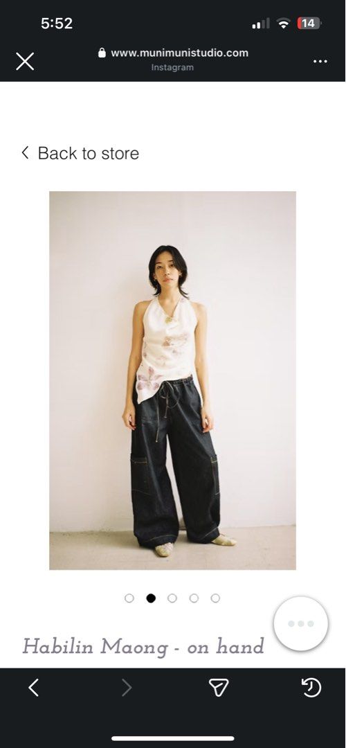 LOOKING FOR: Muni Muni Habilin Pants (Category: Jeans) located in Legazpi City. Submitted by ilysabby (Listing ID 1449850494, Image 1). Description: .
