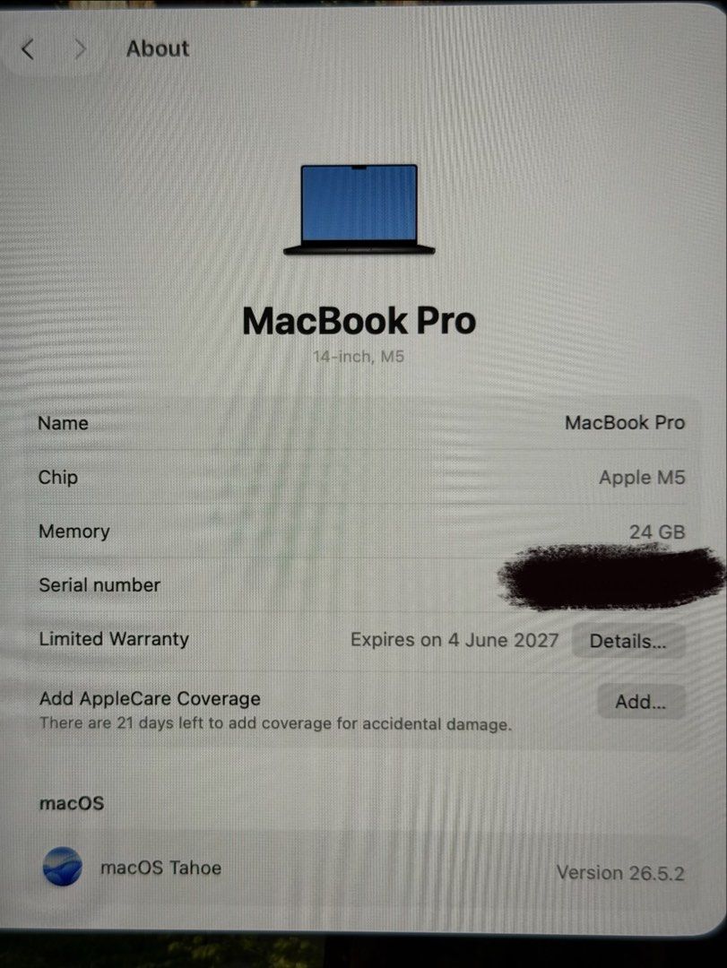MacBook Pro M5 24/1TB510448395889551361