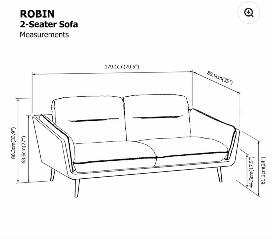 Mandaue Foam Robin 2 Seater Sofa - Light Grey (Category: Sofas) located in Mandaluyong City. Submitted by roy.angelo (Listing ID 1449782217, Image 3). Description: - Mandaue Foam Robin 2 Seater Sofa (1 year used) - 70 inches long - Color: Light Grey Fabric - Detachable and Washable back and side foam covers - Comfortable seating for three - Great for living rooms or apartments -Pickup at Greenfield, Mandaluyong c/o buyer.