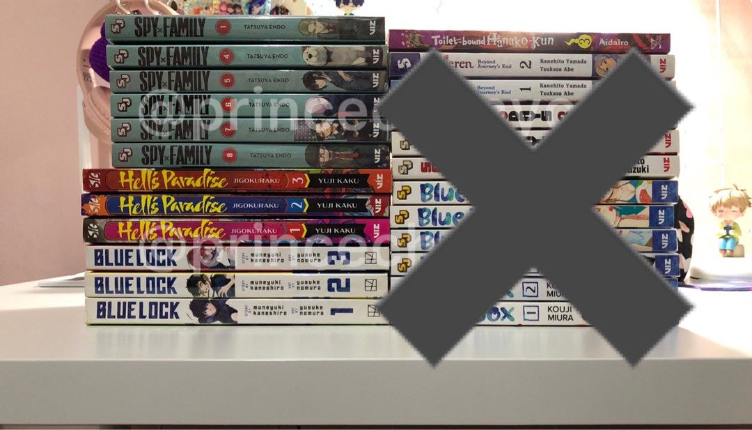 Manga for Sale (Category: Comics & Manga) located in Manila. Submitted by princechanyori (Listing ID 1449832083, Image 2). Description: Pre-loved Manga for Sale - all authentic (bought from fully booked, nbs, or tankobonbon) - books are in excellent condition, some are brand new and still covered in original plastic - these are already discounted prices, but can give discount if getting more - rfs: decluttering PRICELIST: Spy x Family Vol 1, 4-8 