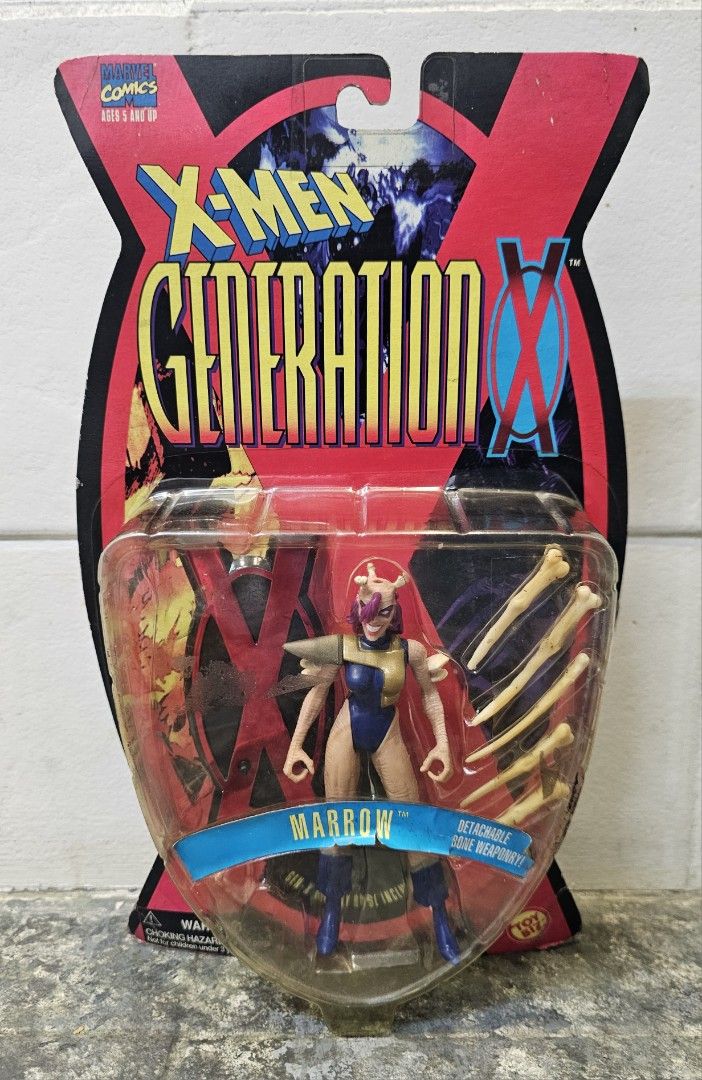 MARROW - 1996 Marvel Comics X-Men Generation X Series (Category: Comics & Manga) located in Quezon City. Submitted by charliebrown_olx (Listing ID 1449887326, Image 1). Description: XMEN, WOLVERINE • New, Factory Sealed • Non-Mint Card, WYSIWYG • Sorry Last Price Already ▪︎ Pickup only at Obudan St Brgy Manresa QC (D.Tuazon St/Banawe St) ▪︎ Shipping thru J&T only P65 w/in NCR & P95 outside NCR ▪︎ GCash Payment TFL!.