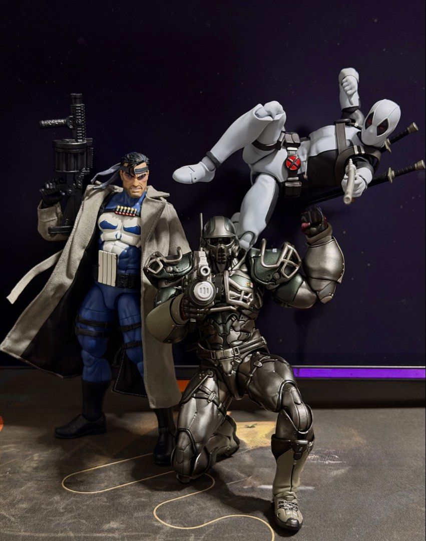 Marvel Legends The Punisher Animated Series (Custom/kitbash) (Category: Figurines & Statues) located in Mandaluyong City. Submitted by jeromeeasy (Listing ID 1449821640, Image 2). Description: ‼️READ‼️READ‼️READ‼️ For sale(open for trades) Custom/kitbash/modded Marvel Legends The Punisher (inspired by the Animated Series 💀) Sobrang angas na custom for the fans of the animated series ni Punisher 💀 Head from 80th Anniversary Body from Gameverse 2