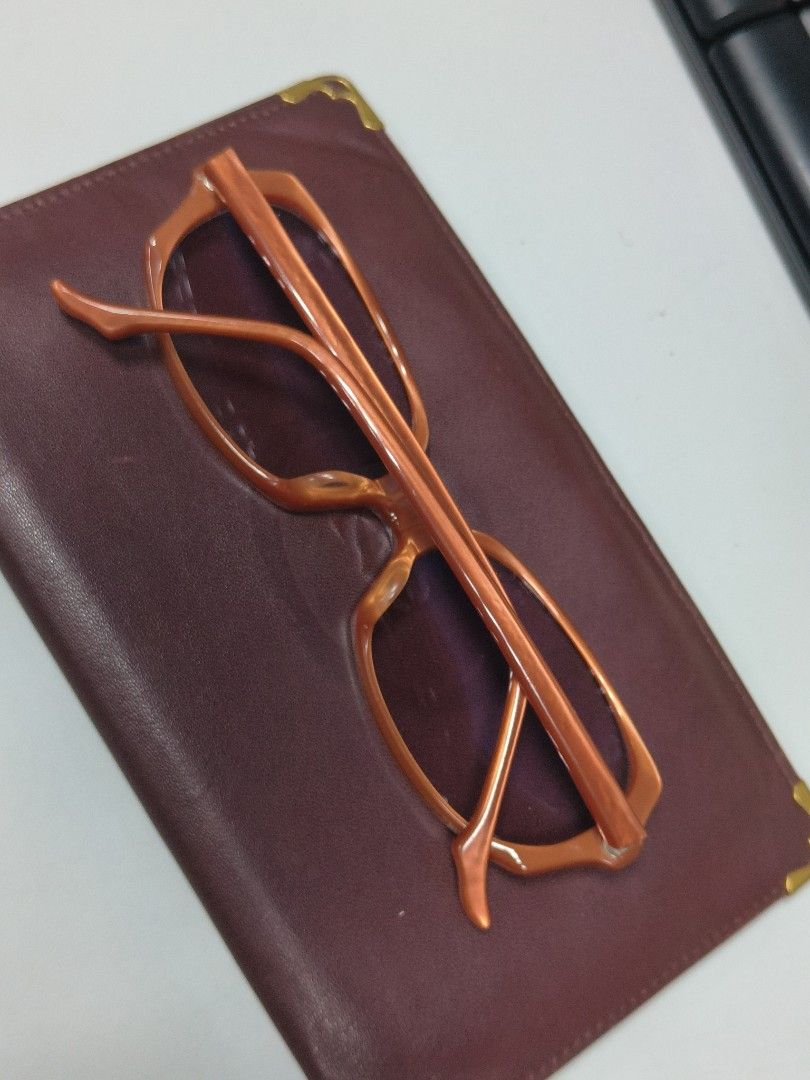 MICHEL KLEIN Eyeglasses 20-6003 Orange (Category: Sunglasses & Eyewear) located in Manila. Submitted by bigtym.picker (Listing ID 1449753616, Image 2). Description: FOR SALE!!! MICHEL KLEIN EYEGLASSES (Replaceable lens) Price - 2500 PESOS ONLY NEGO PLS SEE PIC FOR DETAILS. Selling all items AS IS PLS. manage your Expectation We accept shipping nationwide Meetup - BACOOR or near MOA - Brand: MICHEL KLEIN - Model: 20-6003 - Color: Warm Orange Frame