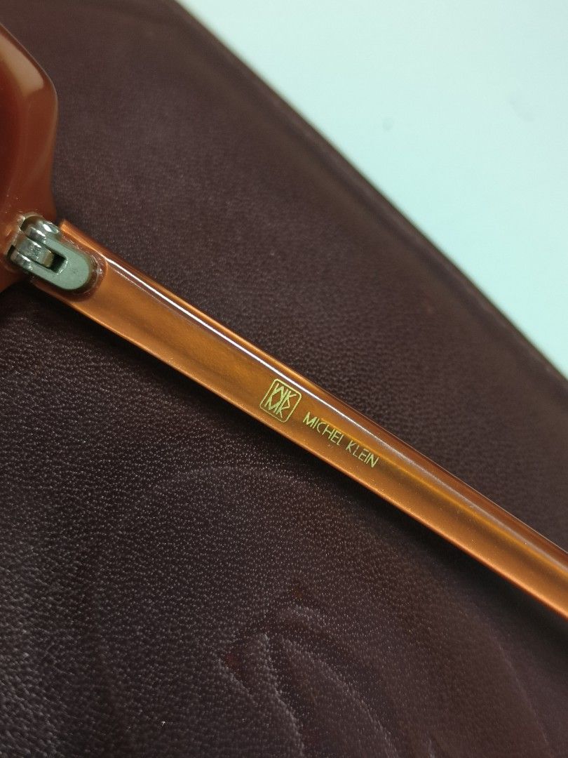 MICHEL KLEIN Eyeglasses 20-6003 Orange (Category: Sunglasses & Eyewear) located in Manila. Submitted by bigtym.picker (Listing ID 1449753616, Image 3). Description: FOR SALE!!! MICHEL KLEIN EYEGLASSES (Replaceable lens) Price - 2500 PESOS ONLY NEGO PLS SEE PIC FOR DETAILS. Selling all items AS IS PLS. manage your Expectation We accept shipping nationwide Meetup - BACOOR or near MOA - Brand: MICHEL KLEIN - Model: 20-6003 - Color: Warm Orange Frame