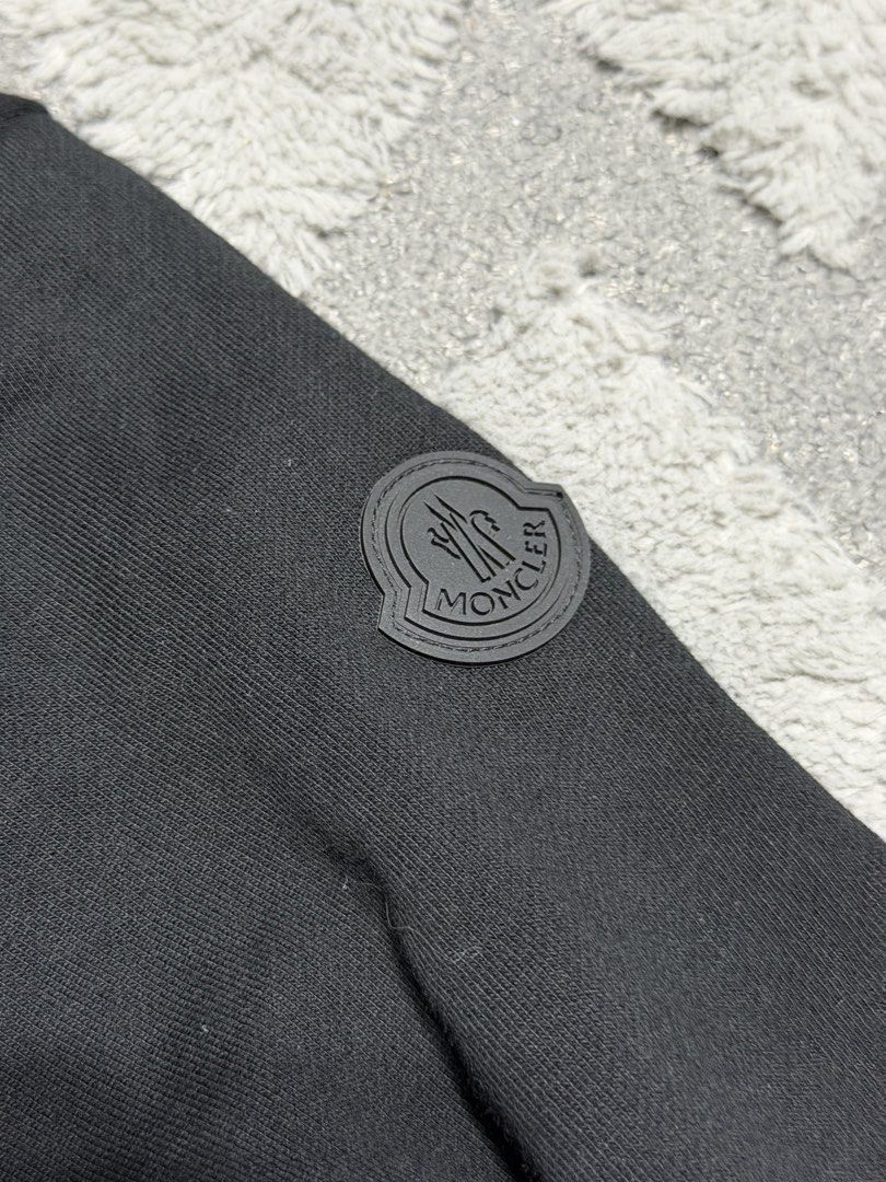 Moncler - Girocollo Black Zippered Sweatshirt (Category: Coats, Jackets and Outerwear) located in Cavite. Submitted by commoncourtesy (Listing ID 1449767155, Image 3). Description: Authentic Size Small mens.