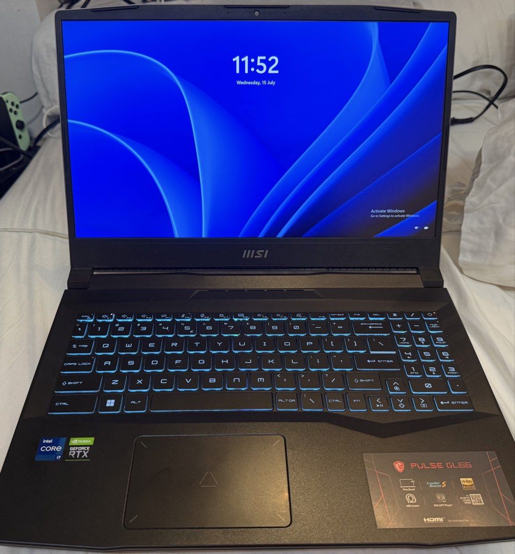 MSI Gaming Laptop Pulse GL66510448401352632326