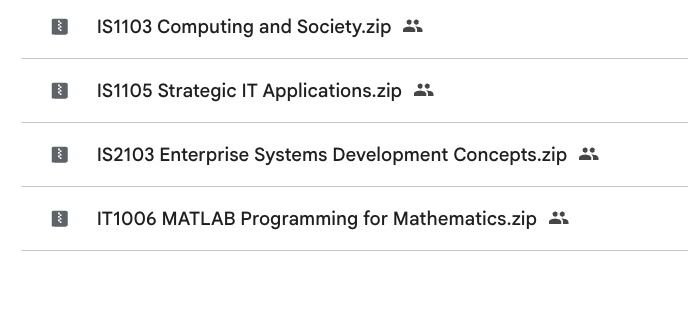 NUS Computing/ Computer Science Module Notes A+ (Category: Textbooks) located in Singapore. Submitted by proofreadingedits (Listing ID 1449824275, Image 5). Description: All the modules listed: $38.00 Per module: $8.00 Download link will be provided once payment is made. ALL YOU NEED to do well in school. What we have, we provide. CS1010E Programming Methodology (E) BT1101 INTRODUCTION TO BUSINESS ANALYTICS.zip BT2101 IT AND DECISION MAKING.zip B