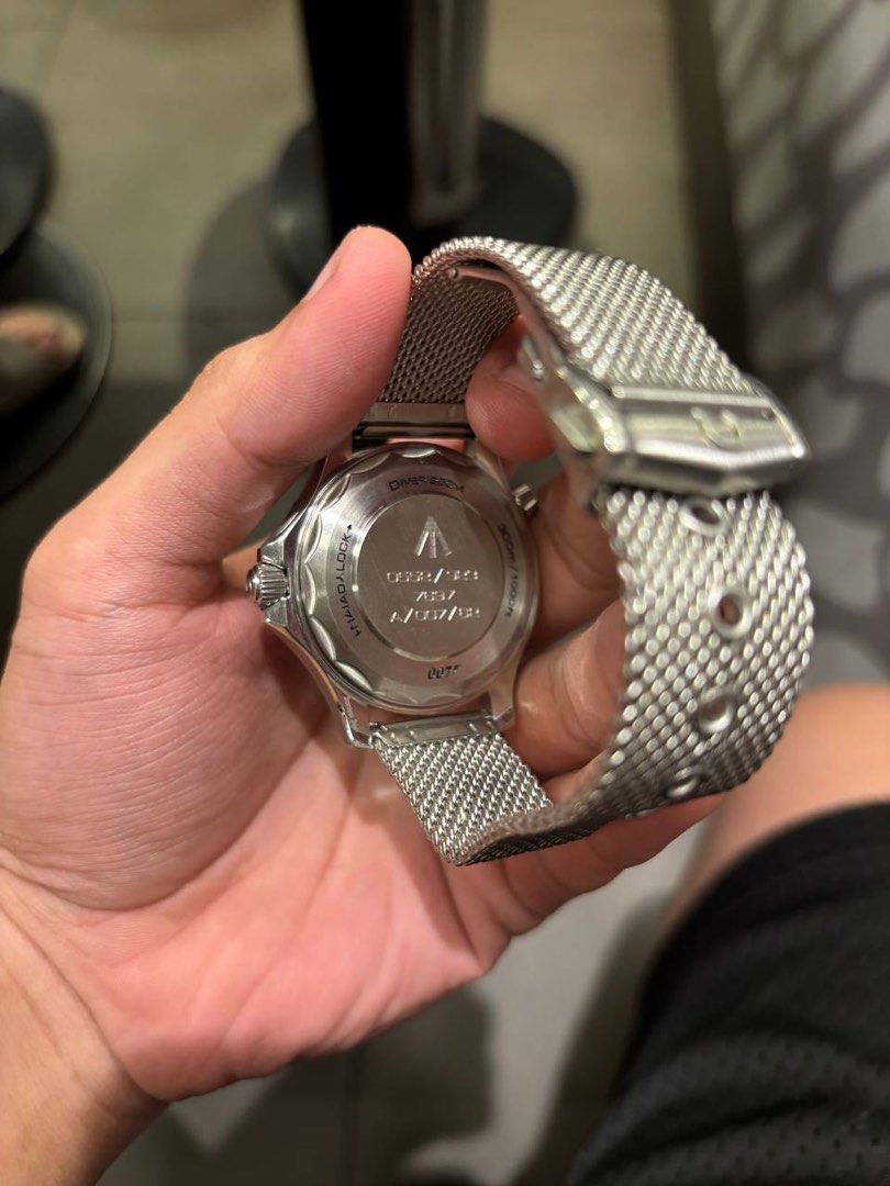 Omega Seamaster agent 007 (Category: Luxury Watches) located in Pasay City. Submitted by cristerdaniel (Listing ID 1449919158, Image 2). Description: 🔥 BRAND NEW: Omega Seamaster Agent 007🔥 • 📦 Inclusions: Complete set with original luxury box and paper bag. • ⚙️ Movement: High-grade mechanical movement. 📋 Terms & Delivery: • Payment: Strictly Payment First policy. • Shipping: Via Lalamove, LBC, or J&T. 📥 DM for serious inquiries and pricing