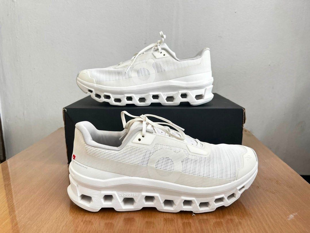 On CloudMonster Void (Category: Sneakers) located in Ayer Itam. Submitted by nerdboyresell (Listing ID 1449911652, Image 1). Description: Size: US11/45/29 Condition:9/10 Colour: White White With box Price exclude postage .