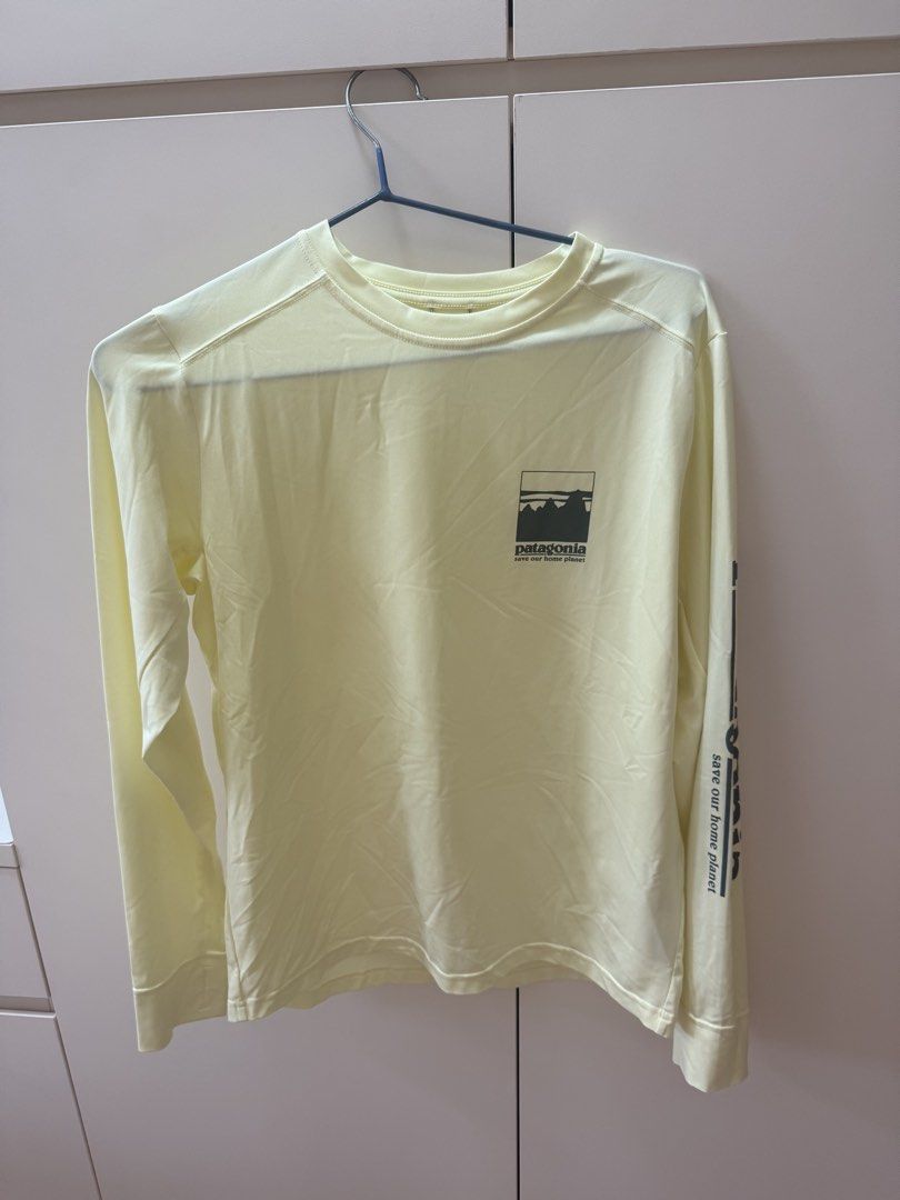 patagonia C1 速乾長袖 （分類：T-shirt）位於 Hong Kong。 由 xiaonuomi88 提交（商品編號 1449827589，圖片 1）。簡介： 購於日本 童裝xl 本人166cm 56kg 可以著。