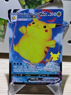 how much is a surfing pikachu pokemon card worth an error card? Preserved in a tamper eBay Auction Item 305920882469 TCG