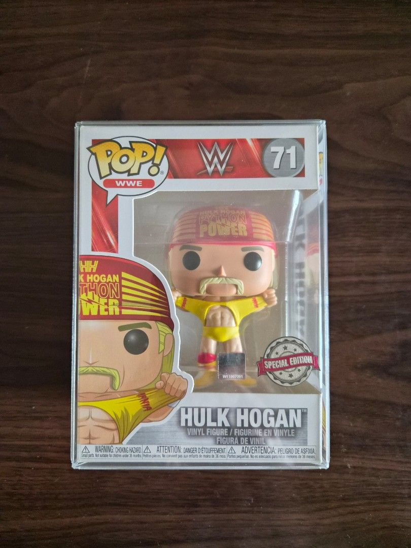 Pop WWE - Hulk Hogan (Category: Western Merchandise) located in Quezon City. Submitted by mark.gd (Listing ID 1449789050, Image 1). Description: 📢📢📢 EVERYTHING MUST GO 📢📢📢 📢📢📢 R F S : M I G R A T I O N 📢📢📢 📢📢📢 F I X . P R I C E 📢📢📢 ⚠️ ⚠️ ⚠️ ⚠️ ⚠️ ⚠️ B E L O W T R E N D I N G V A L U E ⚠️ ⚠️ ⚠️ ⚠️ ⚠️ ⚠️ ✨️ A U T H E N T I C ❌️ not U K A Y - U K A Y ❌️ not a R E S E L L E R.