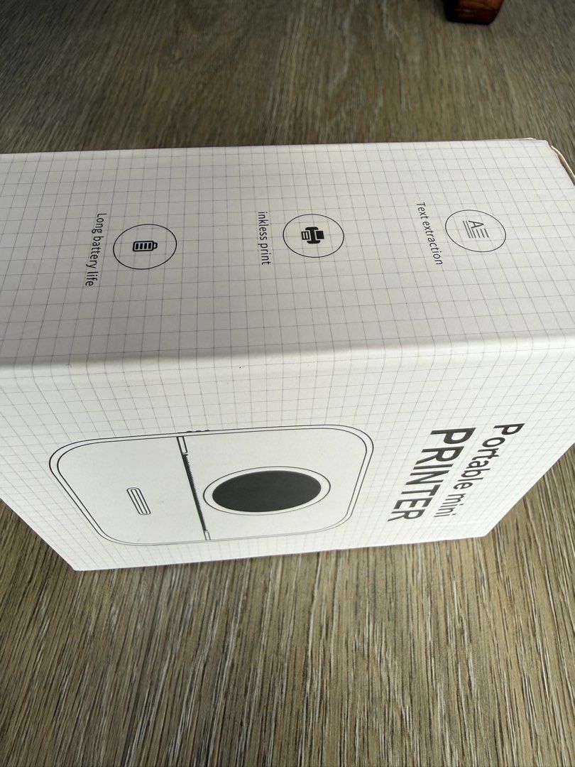 Portable Mini Printer with Multiple Paper Rolls510062482613882882