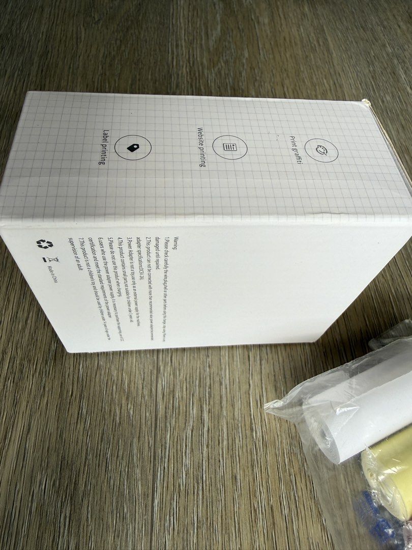 Portable Mini Printer with Multiple Paper Rolls510062482613882881