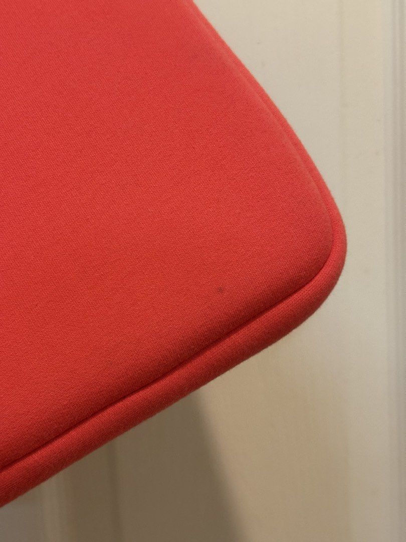 Preloved BT21 ‘Bite’ Bouclé tablet case (Tata) (Category: Laptop Bags & Sleeves) located in Quezon City. Submitted by cai.tam (Listing ID 1449898130, Image 3). Description: - Price on orange app: 1,500-1,900. I don’t think they sell this on the official sites/stores anymore. - Fits iPad 10.2” even with case. Still perfectly functional, no damage to foam lining - Flaws: Has minor stains due to age - RFS: Downsizing.