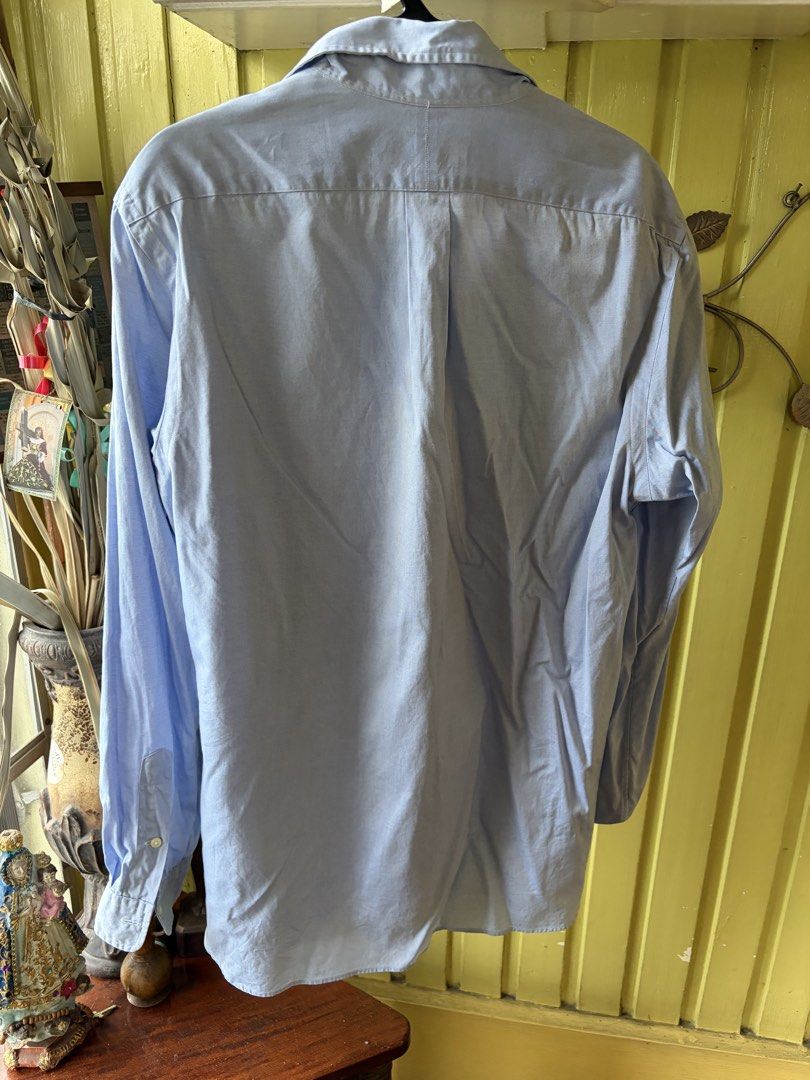 Ralph Lauren Long Sleeve Shirt (Category: Tshirts & Polo Shirts ) located in Quezon City. Submitted by rafaeliangco (Listing ID 1449838983, Image 2). Description: Ralph Lauren Long Sleeve Shirt (Powder Blue) Best fit XL 22x30 10/10 condition and color rate ₱2,500 slightly negotiable 📍QC.
