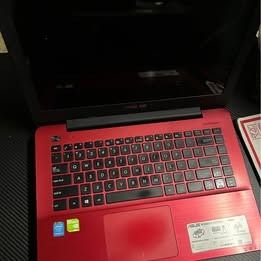Red ASUS Laptop (Category: Laptops & Notebooks) located in Quezon City. Submitted by mrchlp.erizo (Listing ID 1449868217, Image 1). Description: Asus X455L Laptop - i3 4005u - 8gb Memory - 500gb Samsung SSD - 15” LCD Display - Original Adaptor * 100% Working * No hidden issues * Low / Weak Battery * QC Area - Eye-catching red ASUS laptop - Perfect for everyday use - Features a matching red keyboard and trackpad .