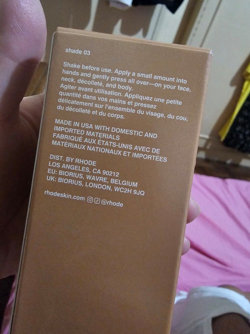 Rhode highlight milk (Category: Makeup) located in Las Pinas. Submitted by kaye_marco (Listing ID 1449882235, Image 2). Description: us bought guaranteed authentic just swatched once. .