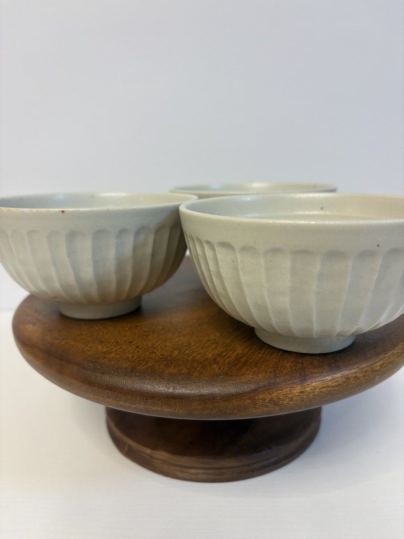 Ribbed White Rice Bowl (Category: Other Kitchenware & Tableware) located in Imus. Submitted by tableforfive (Listing ID 1449751871, Image 3). Description: Stoneware 4.5 x 2.5 inches ₱ 299 / pc stock : 3 pcs.
