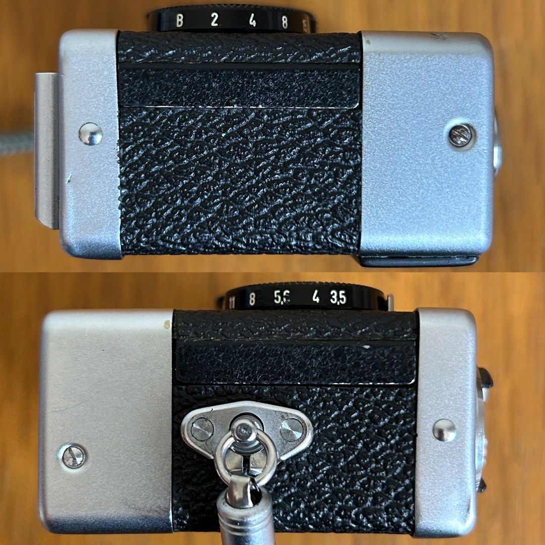 Rollei 35 film camera (Category: Cameras) located in Las Pinas. Submitted by pl4y_it_4g4in (Listing ID 1449802444, Image 3). Description: -Used -Tested with film -Pls check photos for cosmetic condition and sample photos -Good working condition -signs of use Issue •some dust on lens •shutter speed not accurate from 1/15 to 1/2 •Light meter not tested -Clear view finder -Focus ring ok -Shutter speed dial ok -Film type indicator ok -Aperture settin