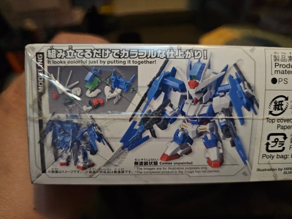 SD GUNDAM CS GUNDAM 00 DIVER ACE (Category: Gundam & Model Kits) located in Manila. Submitted by yatskiex2026 (Listing ID 1449911875, Image 3). Description: SD Gundam Cross Silhouette 00 Diver Ace UNBUILT for only 1300php meetup or via lalamove +sf caloocan sm grand monumento .