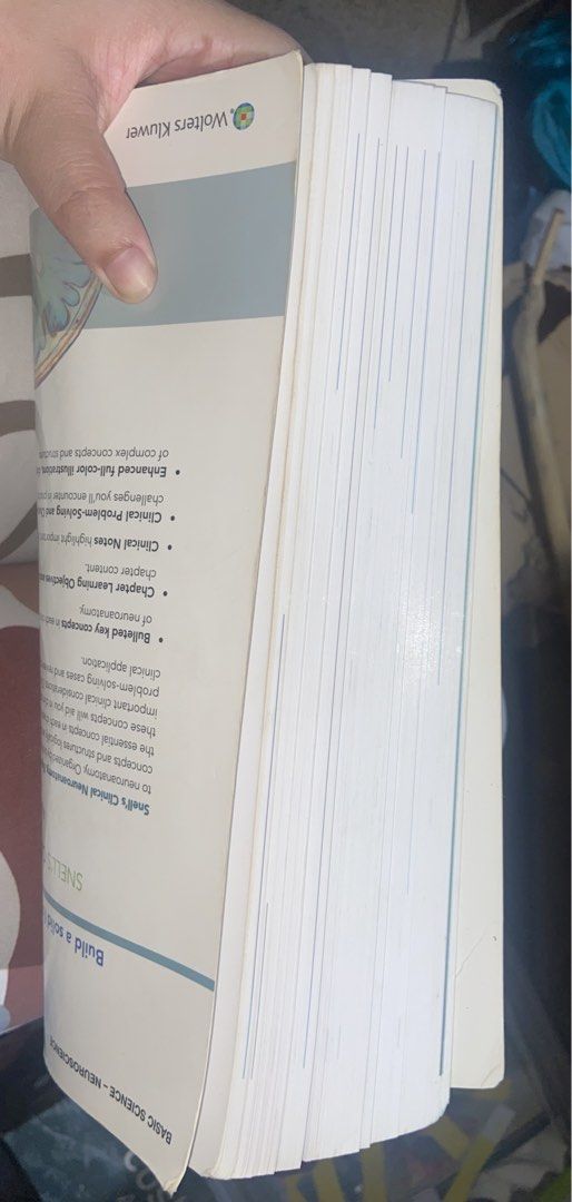 Snell's Clinical Neuroanatomy Eighth Edition Textbook (Category: Textbooks) located in Leyte. Submitted by amg_2003 (Listing ID 1449852145, Image 3). Description: - Snell's Clinical Neuroanatomy, Eighth Edition by Ryan Splitgerber - Original bought from C&E.
