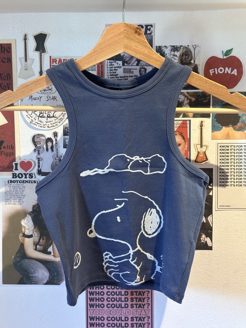 Snoopy Cropped Tops (Category: Shirts) located in Manila. Submitted by ohmgee (Listing ID 1449824225, Image 1). Description: Sold as a bundle RFS: decluttering.