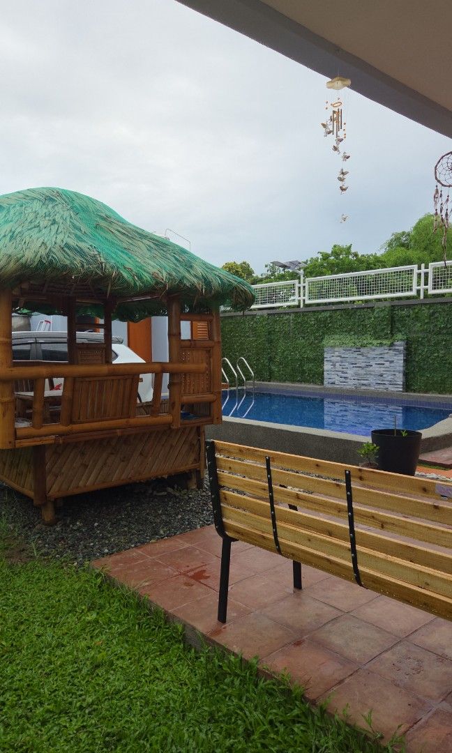 Staycation in San Rafael Bulacan (Category: Vacation Rentals) located in Caloocan City. Submitted by staycation_mikay (Listing ID 1449853089, Image 2). Description: It's a private resort house where time slows down. Book the whole place, let the old walls do the talking. The space: 3 bedrooms, 3 baths, living + dining, full kitchen, private pool and Free Parking space max of 2 cars. For: Couples, small families, teams wanting a unique offsite..