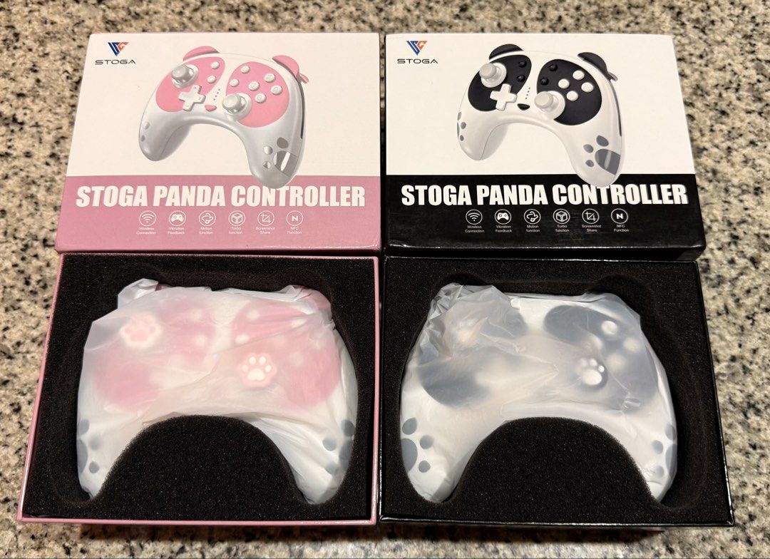 Stoga Wireless Panda Nintendo Switch Controller (sold as pair) (Category: Controllers) located in Pasig City. Submitted by koomochi13 (Listing ID 1449942422, Image 2). Description: RFS: Decluttering. I don’t use it as much anymore. Price is for 2 controllers. Both are working perfectly. No issues. MOP: BPI/Gcash MOD: Grab/Lalamove 📍 Mandaluyong.