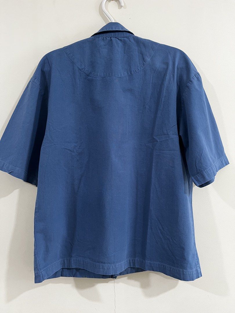 STRAIGHTFORWARD DATSUZOKU KIMONO - BLUE - MEN SMALL (Category: Coats, Jackets and Outerwear) located in Taguig. Submitted by jestone_preloveditems (Listing ID 1449843651, Image 2). Description: STRAIGHTFORWARD DATSUZOKU KIMONO - BLUE - MEN SMALL Perfect for casual wear. 💰Price: ₱390 🏦 Mode of payment: GCash/Maya/Bank Transfer 🚚 Shipping: J&T if outsite Metro Manila, Lalamove/Grab if within Metro Manila (shipping fee c/o the buyer).