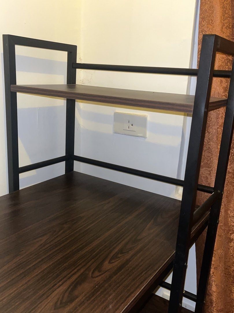STUDY TABLE (Category: Other Home Furniture) located in Tanza. Submitted by janskravings (Listing ID 1449909367, Image 2). Description: Selling my study table at only 2000! Originally bought this for 3,500 at a department store near our home back then. Rfs: will not use anymore ; will move out new home Just two minor scratches or dent but barely noticeable..