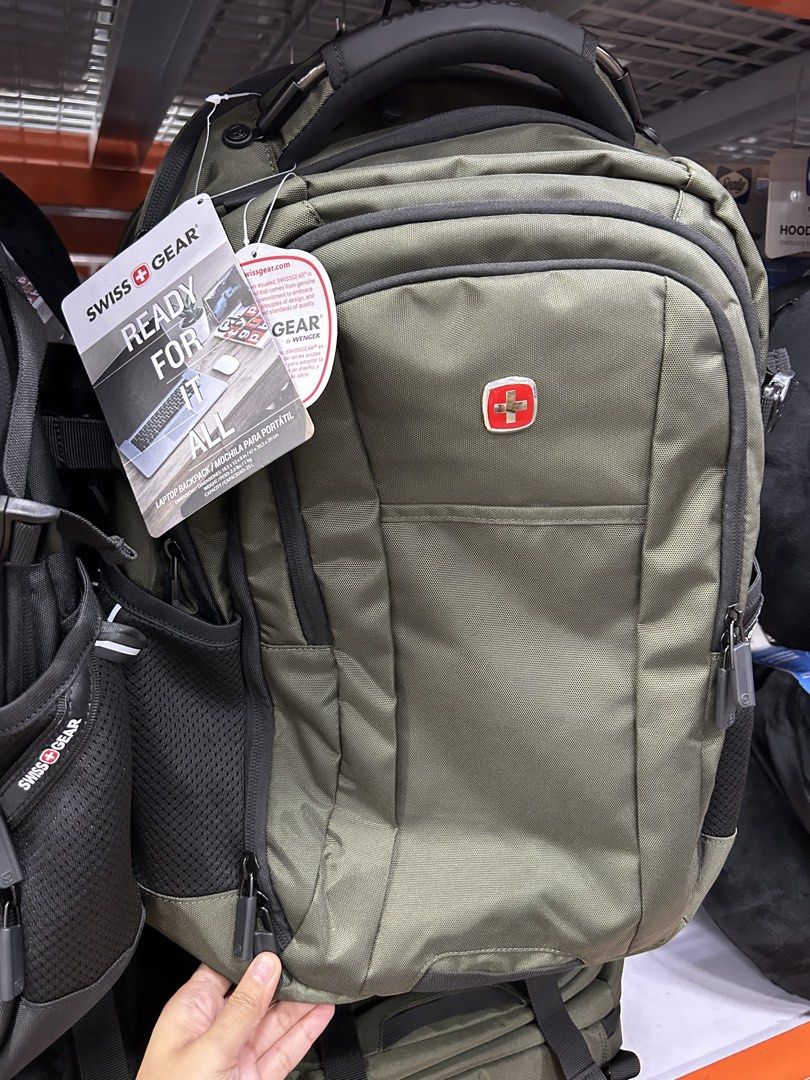 Swissgear backpack fits 16" laptop (Category: Backpacks) located in Calamba. Submitted by biyanggg (Listing ID 1449888253, Image 2). Description: Plus sf Onhand.