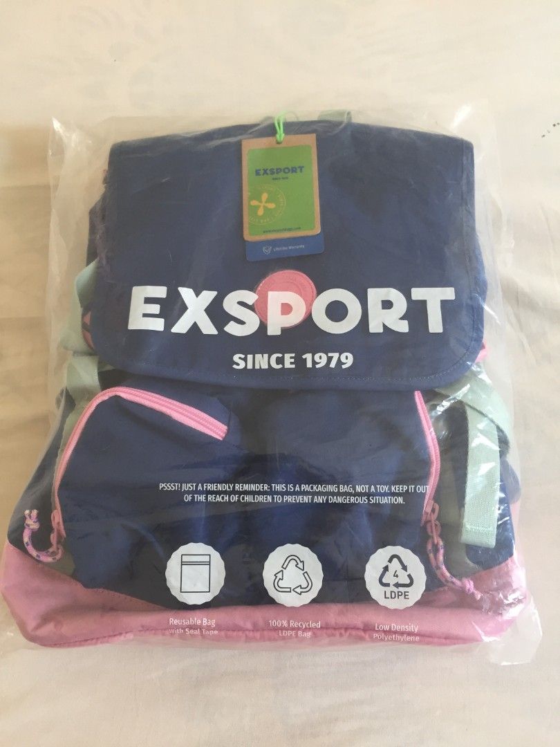 Tas Ransel Exsport Jumper Rucksack Original (Kategori: Tas & Dompet Wanita) berada di Bandung. Dikirim oleh luvies.collection (ID iklan 1449948153, Gambar 1). Deskripsi: .