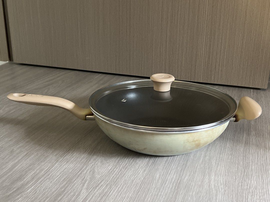 Tefal Wok Pan with Glass Lid510129929580062721