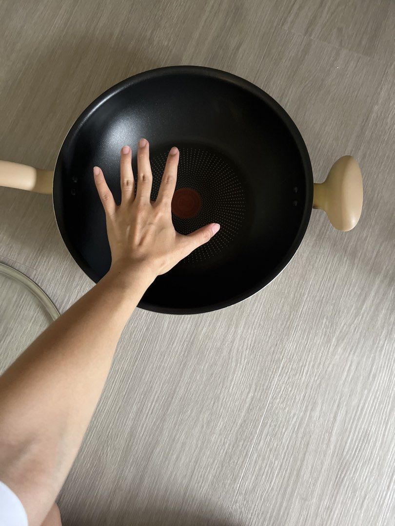 Tefal Wok Pan with Glass Lid510129929580062722