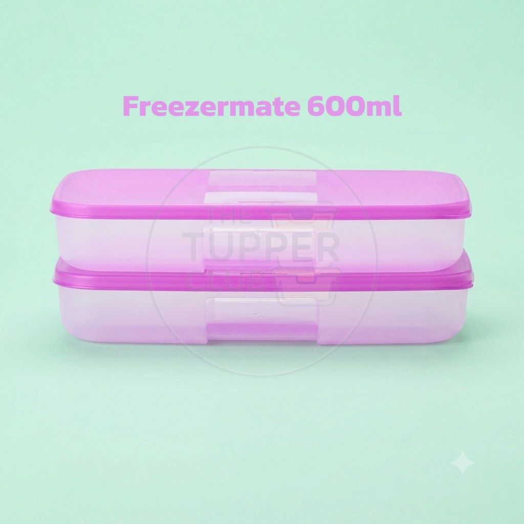 Tupperware freezermate 600/650ml (2pcs/set)READY STOCK