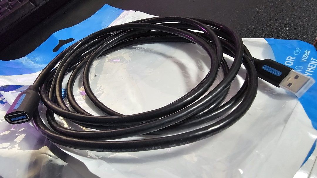 Vention USB 3.0 Extension Cable - Black (3M)