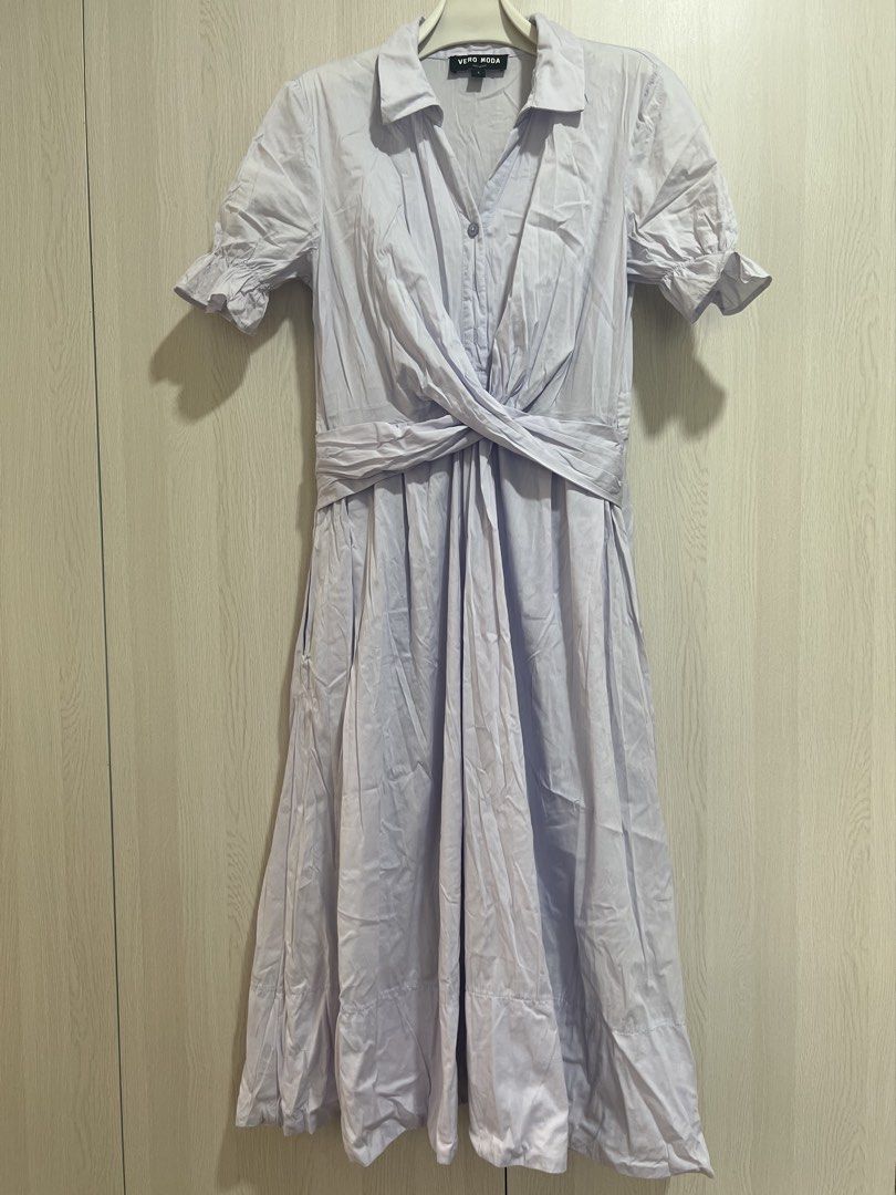 Vero Moda Pale blue maxi dress with side pockets (Category: Dresses) located in Pasig City. Submitted by YouNeed2BuyDis (Listing ID 1449833973, Image 1). Description: Fits s to m Payment methods: GCash, BPI Delivery Options (shouldered by buyer): Lalamove or Grab or J&T ***Order booking/Deliveries will be done during weekends only*** In very good condition. Nice fabric Color is very flattering in person. PLEASE MANAGE YOUR EXECTATIONS. PRELOVED I
