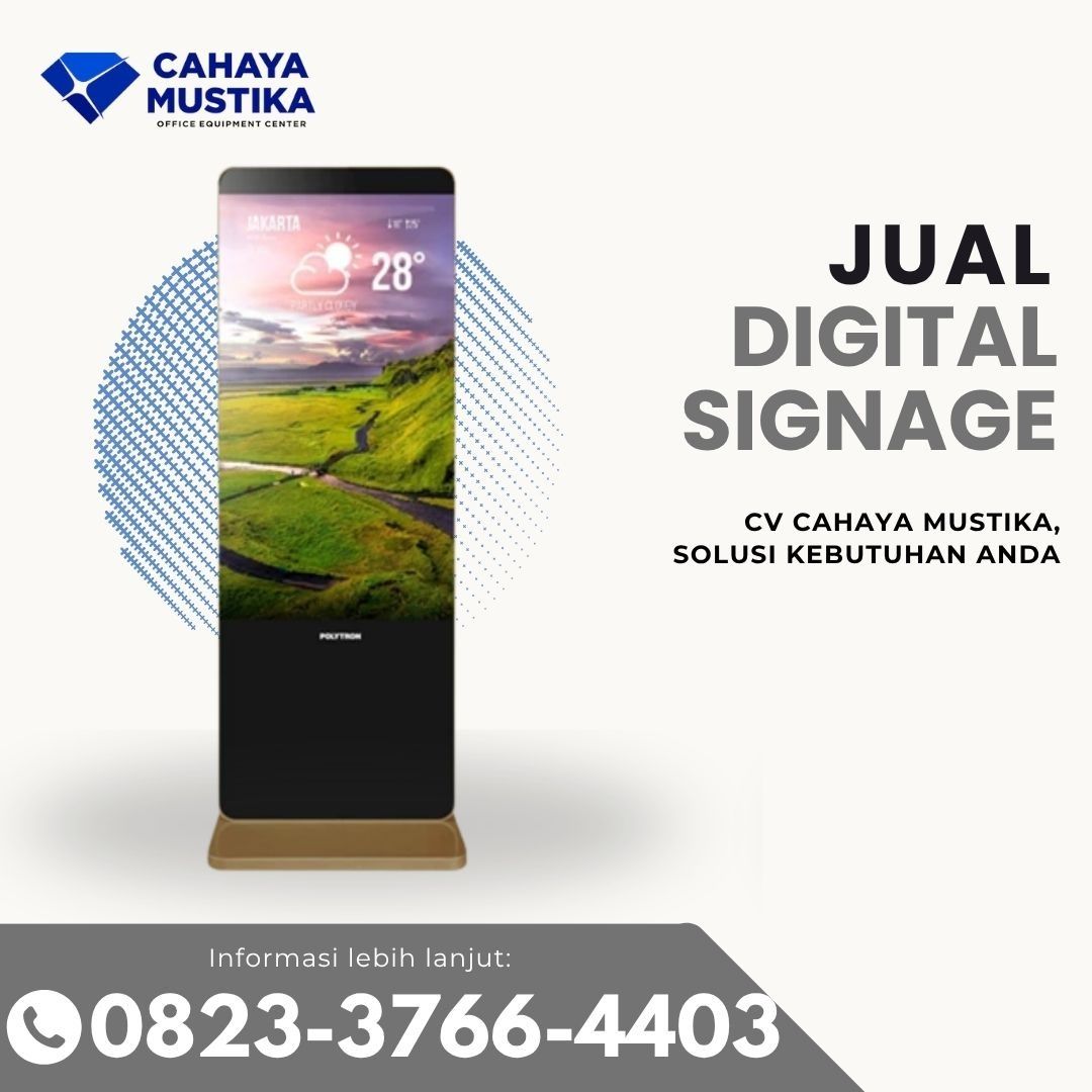 WA 0823-3766-4403, Jual LED Digital Signage di Kota Jakarta (Kategori: TV & Perlengkapan Hiburan) berada di Jakarta Selatan. Dikirim oleh digitalsignageboxjaksel (ID iklan 1449754161, Gambar 3). Deskripsi: WA 0823-3766-4403, Kami menjual Digital Signage, Digital Signage Kiosk, Digital Signage Kiosk Display, Digital Signage Kiosk 55 Inch, Digital Signage Kecil Kami melayani pengiriman ke Jakarta, Jakarta Selatan, Jakarta Barat, Jakarta Pusat, Jaka