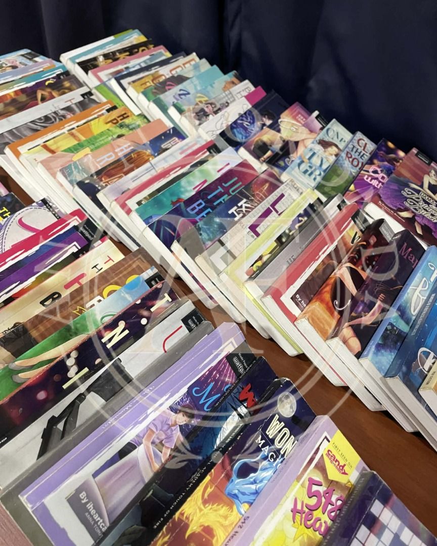 WATTPAD BOOKS (Category: Storybooks) located in Angeles City. Submitted by mersss_ (Listing ID 1449861730, Image 1). Description: ‼️Wattpad Books For Sale‼️ • 80 books + 16 free books • ₱11k Take all ONLY (₱16,000+ Worth of books) • Good to New Condition • Once Read Only • Bookmarks for each book included (pf) • With Adhesive Cover • No stains, no rips, minor folds (some books only) • MORE FREEBIES (Wattpad magazines, wattpad quote book, etc.) MO
