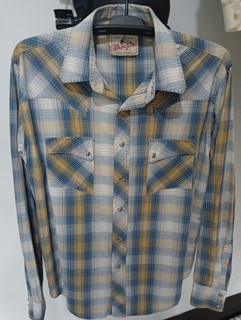 Wrangler Cowboy Western Shirt (Category: Tshirts & Polo Shirts ) located in Imus. Submitted by vancabrera11 (Listing ID 1449769152, Image 2). Description: FOR SALE WRANGLER WESTERN SHIRT SIZE: NO SIZE TAG, FITS M-L. 400 free shipping.